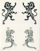 WATER BODY TRANSFER TATTOOS ( WT-0032 )